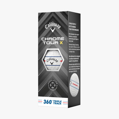 Callaway Chrome Tour X 360 Triple Track Golf Balls - 1GDP.HK